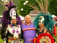 Tom Porter and Aztec Dancers
